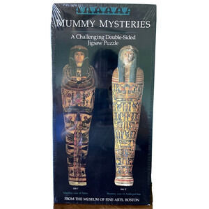 Mummy Mysteries Double Sided Jigsaw Puzzle 504 Piece Museum Of Fine Arts Boston